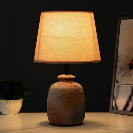 Teresa table lamp E14 40W Beige 20x20x33cm Risalux-1
