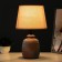 Teresa table lamp E14 40W Beige 20x20x33cm Risalux