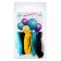 Shar Latex 12 "The perfect pair", a set of 5 pcs.