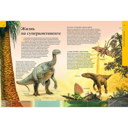 The prehistoric world of dinosaurs. Children's Encyclopedia-6