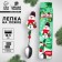 New Year's set for creativity. A spoon for decor with polymer clay “New Year! Snowman in a scarf "