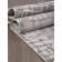 Rectangular carpet Arda Tempo, size 160x230 cm, color C.Poly L.Grey/L.Grey