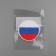 Thermal appliance "Flag", 4.5 × 4.5 cm, color Tricolor