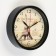 Watch Wall "Paris", D-20 cm, discrete move