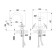 Lemark Partner LM6547C washbasin mixer for washbasin with rotary excess, chrome