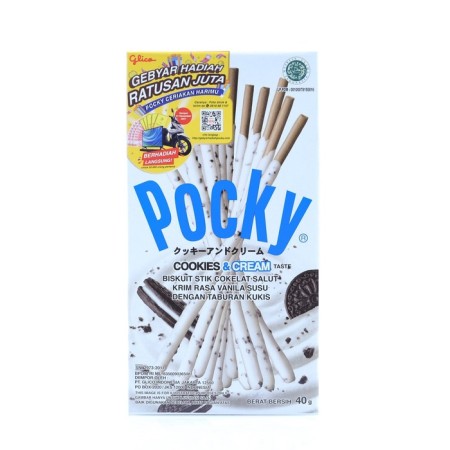 Бисквитные палочки POCKY со вкусом шоколадного печенья Oreo с кремом, 40 г-5