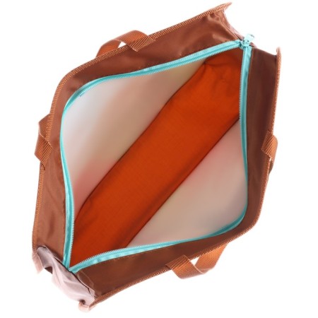 Plastic folder with A4 handles, on a zipper, 75x330x260 mm, gravity folz-1