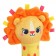 Toy - squeak "Lion" with a rattle
