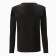 Jumper (longshit) with open shoulders of the river. 42 black