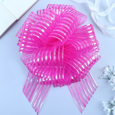 Bant-Shar No. 10 "stripes", bright pink color