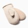 Women's mittens for claim Minaku 25 cm beige