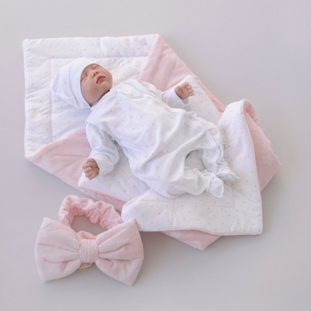 Kinderlitto “New Starks” discharge kit, 4 items, height 50-56 cm, pink color-3