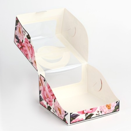 Box under the bento-port with the window "For you", 14 x 14 x 8 cm-3