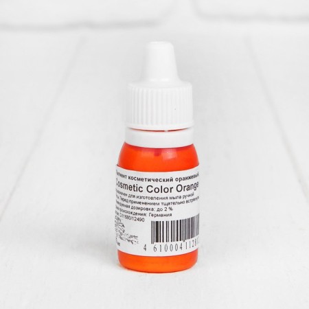 Cosmetic Cosmetic Cosmetic Color, Orange, 10 ml