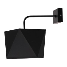 Bra Stewsvet 10218/1wbk BK, 1x60W, E27, 29x22x32 cm, black color black
