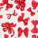 Glossy packaging paper "Bows", 50 x 70 cm