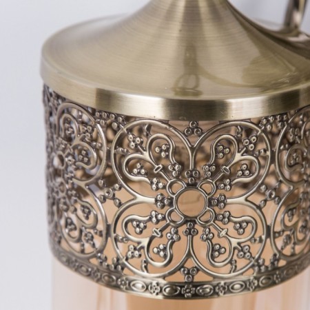 Sconces Citilux "emir" CL467323, 33x39 cm, 2x75W, e27, brown color-7
