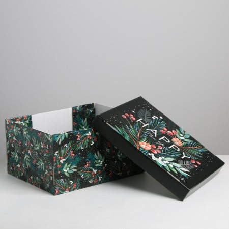 The folding box of the "Magic New Year", 31.2 x 25.6 x 16.1 cm, New Year-5