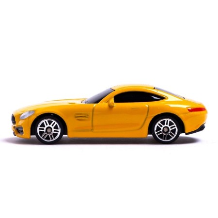 Metal Mercedes-AMG GT S, 1:64, yellow color-1