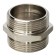 NIPPEL STUT SFT-0004-114114, 1 1/4 ", external/external thread, nickelled brass