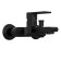 Cersanit Brasko Black A63108 bath mixer, black