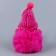 Soft toy "Doll" in a knitted hat, on a key fob, 11 cm, color mix