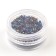 Decorative elements for the decor "stone", voluminous, blue color/holography