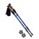 ATEMI tracking sticks, telescopic, 18/16/14 mm, twist lock, anti-shock, size 65-135 cm, blue color blue
