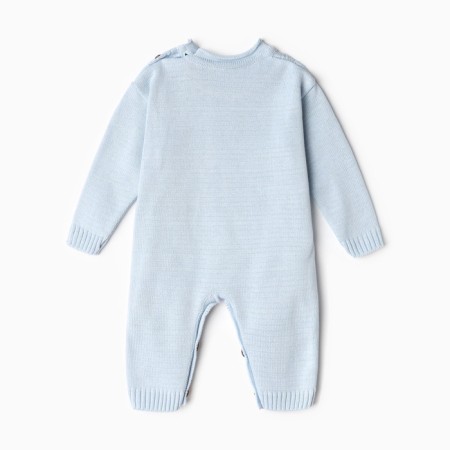 Combine Children's Knitted Minaku, height 80-86, blue color-10