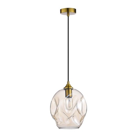 STL LUCE Sus. SL1188.313.01. Idesia. 1x60 W, E27, 23x23x29.6 cm, brass color