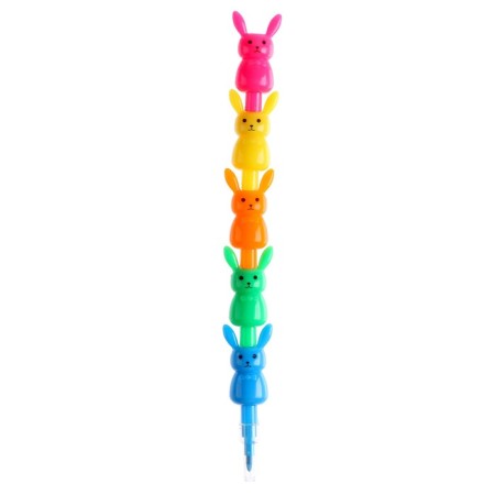 Wax pencil "Hare", set of 5 colors-1
