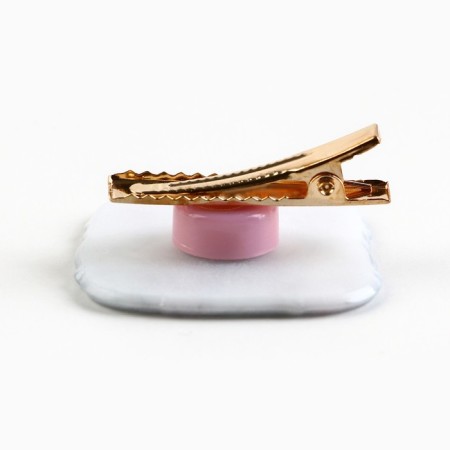 Hair hairpin “Kitik”, 3.4 x 3 cm-5
