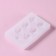 Mold Dolyana "Angels", silicone, 12.5 × 8.5 × 1.5 cm, white color
