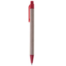 Automatic ballpoint handle, 0.5 mm, blue rod, craft cardboard case