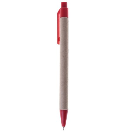 Automatic ballpoint handle, 0.5 mm, blue rod, craft cardboard case