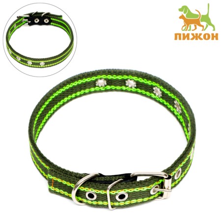 Collar of tarpaulin dimensionless two-layer, 50 x 2 cm, Osh 22-45 cm, khaki/green-1