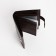 Male purse on Magnet, 3 in 1, for bills, auto documents and passports, brown color