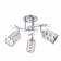 ADRI chandelier 3x40W E27 Chrome Model: 2638726