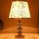Neillah table lamp E27 40W gold 25x25x42 cm Risalux