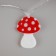 Garland “thread” 1.35 m with nozzles “Lesnaya”, IP20, transparent thread, 10 LED, glow warm white, AAH2