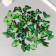 PVC stickers "Green butterflies" set 40 pcs 8x7 cm