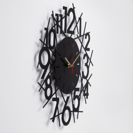 Wall-wall watches "Lorenzo", silent, d-40 cm, aa-2