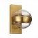 Wall lamp ST LUCE. SL1156.301.01. Bala. 1x5 W, G9, 4000K, 15x25 cm, brass color
