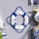 Interior souvenir "Rescue Circle" with a thermometer 10*10cm