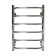Electric towel "Sanprise" Victoria P6, 400x600 mm, left/right, chrome