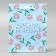 Gift package laminated, packaging, “flower mood”, S 12 x 15 x 5.5 cm