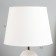 Table lamp "Kor" E14 40W white 19x19x32 cm Risalux