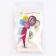 Latex ball 12 "Bright cake", set of 5 pcs.