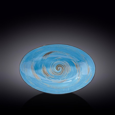 Ovalnaya salad Wilmax England Spiral, size 30x19.5x7 cm