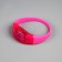 LED pink bracelet, CR2016x2 batteries, pink glow